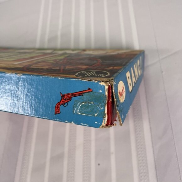 Vintage 50s “BANG!” Old West Selchow & Righter USA Cowboy Western Board Game - Picture 11 of 14